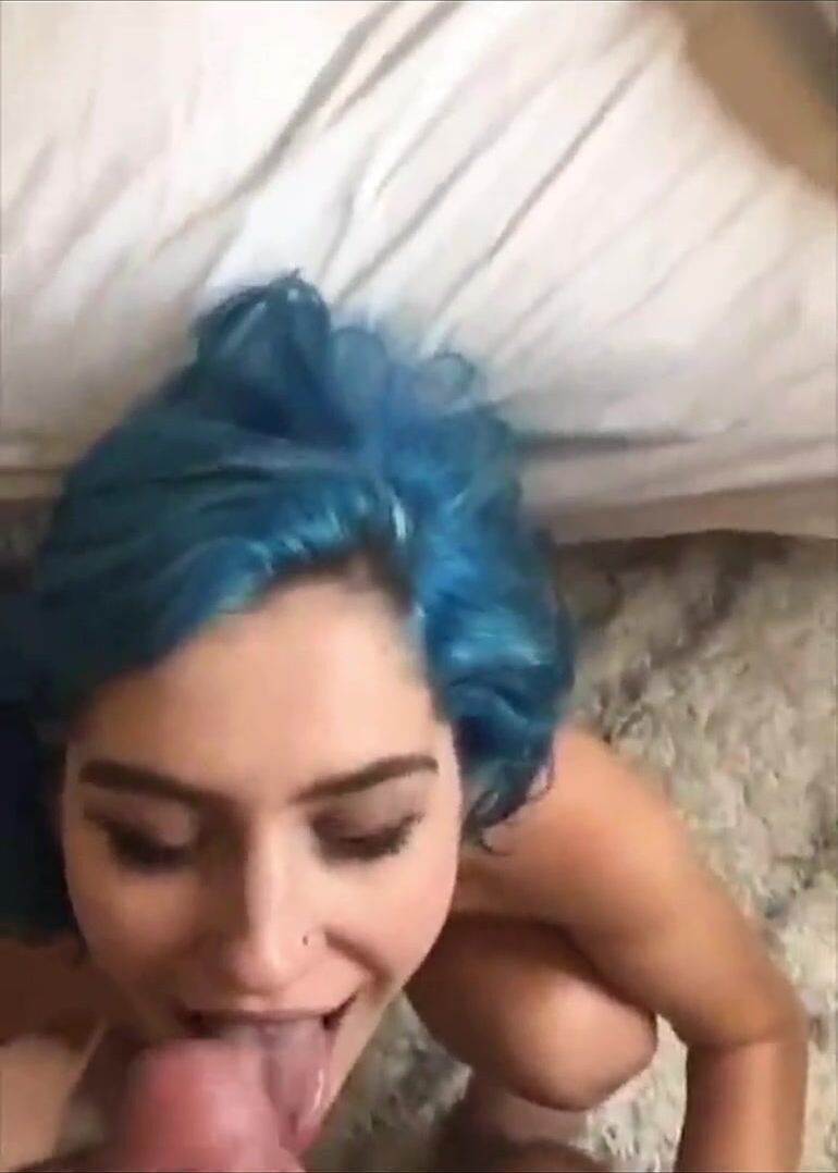 Young Amateur Skye Blue receives a nice Facial